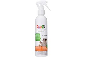 PawZ SaniPaw Dog Paw Cleaner and Odor Eliminator Spray, 8 Oz Paw Sanitizer and Dog Repellent Spray, 1 Pack