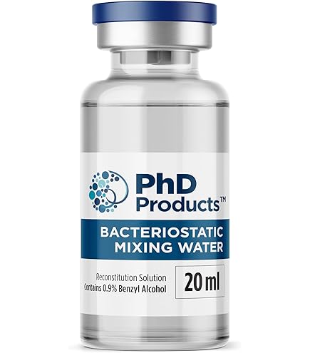 PhD Peptides Sterile Bacteriostatic Water - 10 ml - Peptide Replenishing  Solution