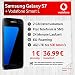 Produktbild Samsung Galaxy S7 mit 32 GB internem Speicher, Vodafone Smart L inkl. 2 GB Highspeed Volumen mit max 500 Mbit/s inkl. Telefonie- und SMS-Flat, EU-Roaming, 24 Monaten min. Laufzeit, mtl. € 36,99