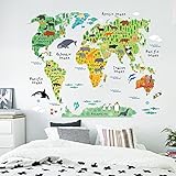♥Estimado decorador: Es una gran decoración para sala de estar / dormitorio / oficina / aula. ayudando a sus hijos a aprender más países y conocer más el mundo.