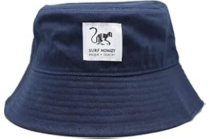 Surf Monkey Bucket Hat Gorro de Pescador Hombre/Mujer sin Cuerda - 100% algodón
