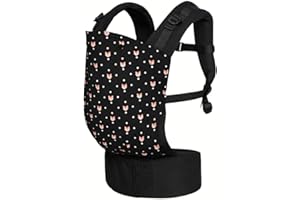 DROMADER Fox Nosidełko Biodrowe - Ergonomiczne Nosidełko dla Dzieci 7-20 kg - Noszenie z Przodu i z Tyłu - Regulowane Pasy - Wykonane Ręcznie ze 100% Bawełny - Można Prać w Pralce