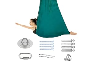 Aerial Yoga Swing hängmatta, yogagunga, 150 x 280 cm hammocks swing, hängstol gunga, hängmatta för upphängning, Aerial hängmatta set, för yoga övningar för vuxna