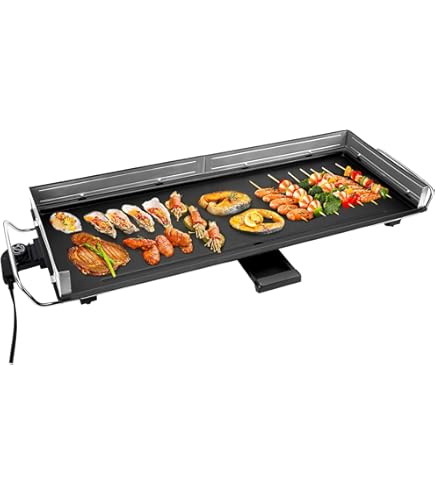 FORGE ADOUR plancha électrique 2500w plaque fonte émaillée 53.5x40.5cm premium e45i - 8436550202205 devis sous 1h
