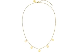 Purelei® Kalea Kette Damen – Halskette Damen aus langlebigem Edelstahl – Wasserfeste Kette mit Anhänger – 40-45 cm Länge verstellbar – Halskette für deinen individuellen Look