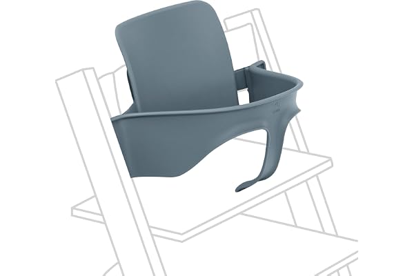 Stokke Tripp Trapp Baby Set 2, Fjord Bleu - Pour 6-36 Mois - Transformez Tripp Trapp en une chaise haute confortable - Compatible uniquement avec les chaises produites après mai 2003