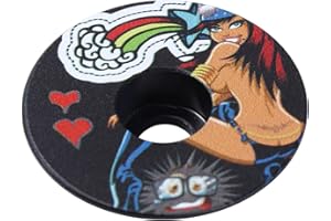 CLISPEED Casque de Vélo en Alliage de Titane Couvercle Supérieur de La Tige du Casque