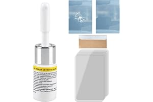TONISABERY 1PC Windscreen Repair Kit,Nano Glass Repair Fluid,Glass Scratch Remover,Car Windshield Repair Kit,Crack Scratch Resin Repair Tool,Glass Crack Repair Liquid,Quick Fix Automotive Glass Repair Fluid
