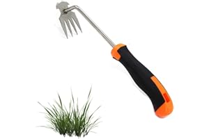 Hanwin Zappa per Erbacce,Erbaccia, trituratore di Denti di Leone, Erbacce Erbacce, Strumento per Erbacce, Erbe infestanti (Nero)