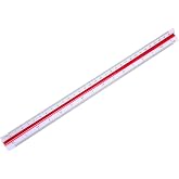 ANBP 1:20 1:25 1:50 1:75 1:100 1:125 Plastic Triangular Scale Ruler