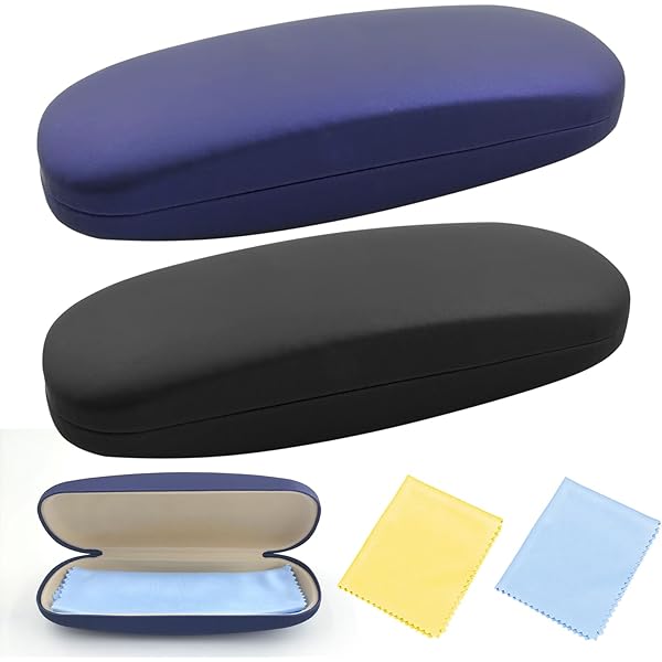 Melady brillenkoker hard case mlgb0004 16*6 cm - meerkleurig kunststof