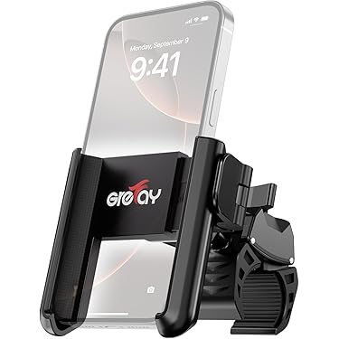 Floweringbeter Motorrad Telefonhalterung - Stoßfest Mit 360° Drehung