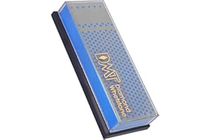 DMT Unisexe 6-in. mécanicien Diamant Aiguiseur Pierre à aiguiser dans boîte en Plastique épais, Bleu