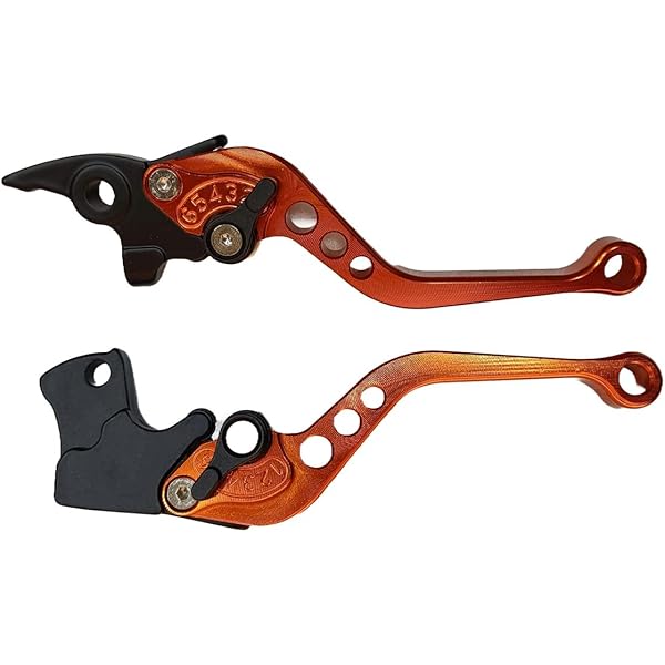 Yamaha FZ16 CNC Brake Clutch Levers - Adjustable Folding Handlebars (Red)