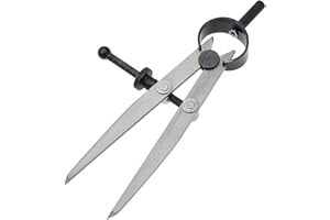 ONOGAL Compasso per sellaio, professionale, per lavori con cuoio e pelle, 4342