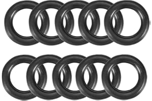 UXCELL sourcing map Nitrilo Goma Juntas Tóricas 15mm OD 9mm ID 3mm Ancho, Métrico Sellado Junta, Paquete 10