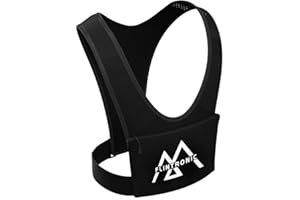 Flintronic Gilet Riflettente Porta Telefono, Traspirante con Cintura Regolabile per Ciclismo, Jogging e Escursionismo
