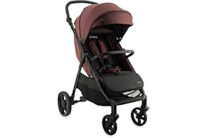 Silla de paseo MoMi CLARA a partir de 6 meses, hasta 22 kg de peso corporal, arnés de seguridad de 5 puntos, cubrepiernas, portavasos, cesta de compra, bolso, mosquitera, protector de lluvia