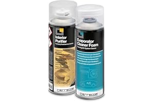 Errecom Total Care, Trattamento Purificante Completo per impianti di climatizzazione degli autoveicoli, fragranza Vaniglia, 2 bombole da 200 ml