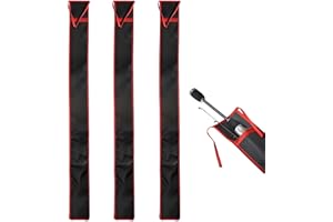 aieieii 3 PCS Fishing Rod Bag Fishing Bags, Practical Lightweight Storage Bags for Boat Fish, Durable Easy to Store Tackle Bag Suitable for Trip Outdoor Family Activities Camping