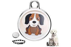 Gobesty GPS Tracker für Katzen und Hunde, Mini Wasserdicht GPS-Ortung, Haustier Tracker für Kofferraum, Rucksack, Haustiere Ohne ABO