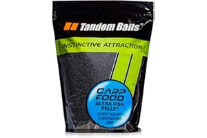 Tandem Baits Carp Food Ultra Fish Pellet pour Carpe Pêche Turbot Noir 2-16mm 1-5kg