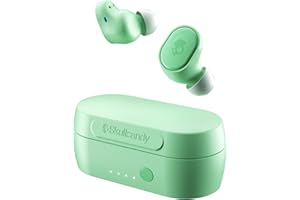 Auriculares Totalmente Inalámbricos por Bluetooth Sesh EVO de Skullcandy, Resistentes al Sudor, al Agua y a la Suciedad IP55 y hasta 24 Horas de Autonomía Total - Verde