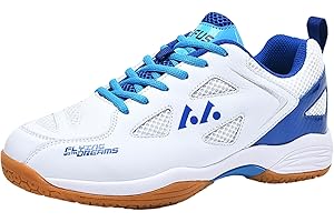 Leichtrit Badminton Shoes Men,Badminton Shoes Womens,Lightweight Badminton Shoes,Badminton Trainers Shoes,Shock Resistant,Breathable,Comfy Casual,For Walking Gym Jogging Fitness Athletic Casual