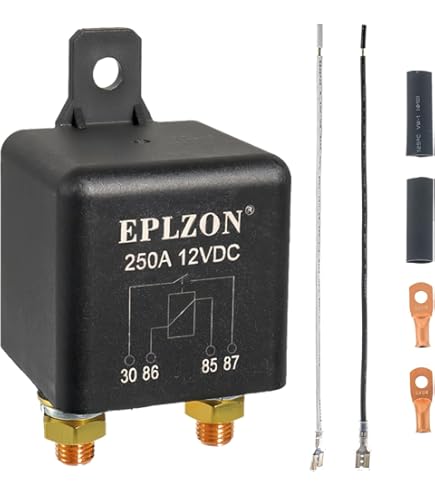 Rel&egrave; Auto 12V 100A Mintice - 5 Pin SPDT, Impermeabile, Per Pompe, Ventole, Allarmi