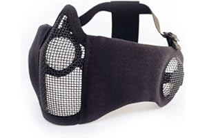 HANSTRONG GEAR H World EU Integrated Tactical Airsoft Painball Full Face Googles Piloteer Protective Helmet with Removable Face Shield