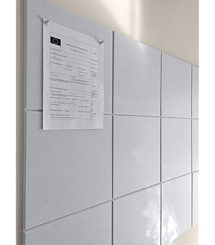 Basics Aluminum Frame Cork Notice Rectangular Board, 90cm X 60cm - View #3