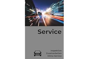 XXL 50 Seiten Kfz-Serviceheft Markenunabhängig: Für Inspektion, Klima-Service & Zusatzarbeiten