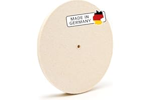 The Felt Store - Disco de pulido de fieltro, diam.: 200 mm, espesor: 5 mm