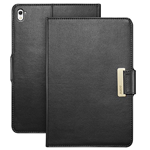 iPad Pro 9.7 Hülle, ESR® Intelligent Bildserie Unternehmen Stil PU Ledertasche mit Haspe mit Auto aufwachen / Schlaf Funktion Schutzhülle für iPad Pro 9.7 Zoll (Schwarz) - 4