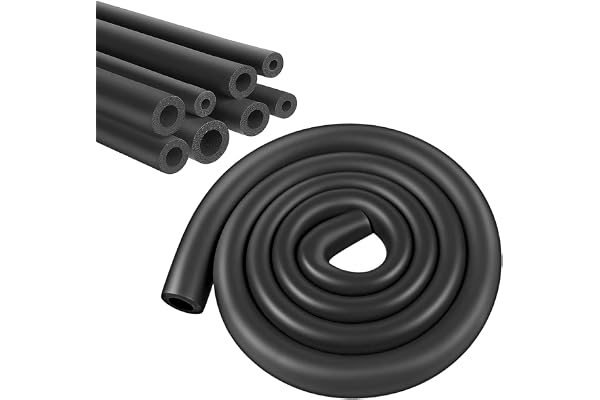 2 rullar 1,8 m rörisoleringsskum Ø 22 mm isolering värmerör