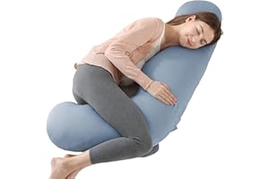 Wndy's Dream L shaped Support Pillow (Cooling blue)