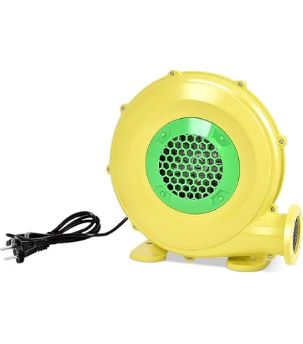 Gonfleur Électrique COSTWAY 680W - Pour Château Gonflable, Piscine - Jaune