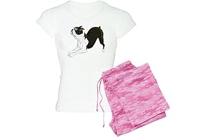 CafePress Boston Terrier Women's Light Pajamas Women's PJs