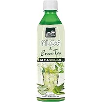 Tropical Aloe Vera Drink Green Tea, erfrischendes Getrnk mit echter Aloe  Vera, mit Pfand DPG, 1 x 500 ml : Amazon.de: Lebensmittel & Getrnke