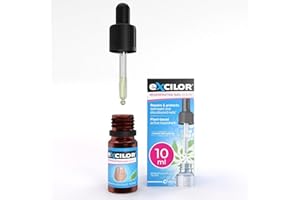 Excilor, Siero Rigenerante per Unghie con Gynura Procumbens, Ripara e Protegge le Unghie Danneggiate e Scolorite, Confezione da 10 ml