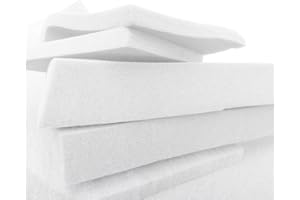 Nod Off High Density Cushions Seat Pad Upholstery Foam Sheet for Cushions Sofa Chair Foam Sheets for Crafts Cut To Any Size Dining Seat Stool Foam Sheet (26 X 26 X 5 inches)