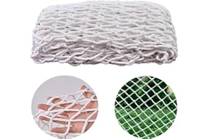 Lsydgn Sicherheitsnetz Kinder Engmaschig Weiß,Universal Schutznetz Katzennetz,Sicherheitsnetz Kinder Balkon 1.5x6m, Anti-fällt Treppen Schutznetz für Outdoor,Treppengeländer