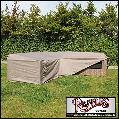 RHS260 Lounge Furniture L-Shaped Cover, Fits the Best Set of Max. 255 x 255 cm