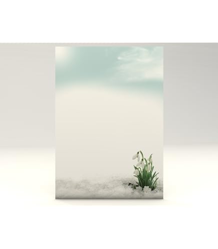 Kunterbunter Herbst Motivpapier – 20 Blatt DIN A4, 90 G/qm, Für Drucker & Bastelprojekte