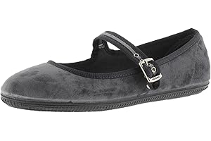 victoria Bailarinas Oda Terciopelo & Ribete Al Tono & Hebilla 104913 para Niñas