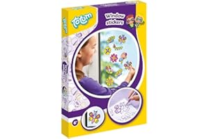 TOTUM Kit Créatif - Window Stickers - Crée tes Autocollants Fenêtre