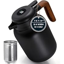 Thermoskanne Isolierkanne Kaffeekanne 2,3 Liter FLSK2,3 | Thermokanne | Gedeckter Tisch