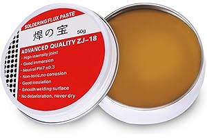 LABUYI 50g Lötpaste,Lötfett,Flussmittel Löten,Solder Paste,Lötflussmittel,Soldering Flux,Lötfett Flussmittel,für Gold,Kupfer,Eisen,Zinn,Instrumente,Mechaniker (Nettogewicht 50g)