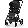Cybex Gold Black Frame Balios S Lux Stroller, Moon Black