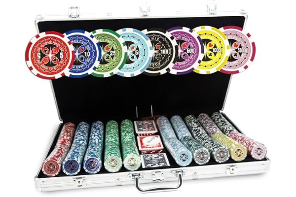 Mallette Ultimate Poker Chips 1000 jetons